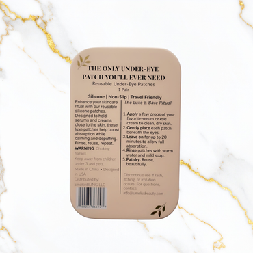Lumalux Beauty Reusable Under-Eye Patches