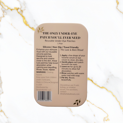 Lumalux Beauty Reusable Under-Eye Patches